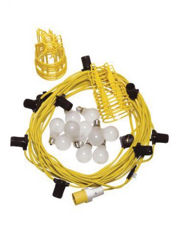Yellow Festoon Lights