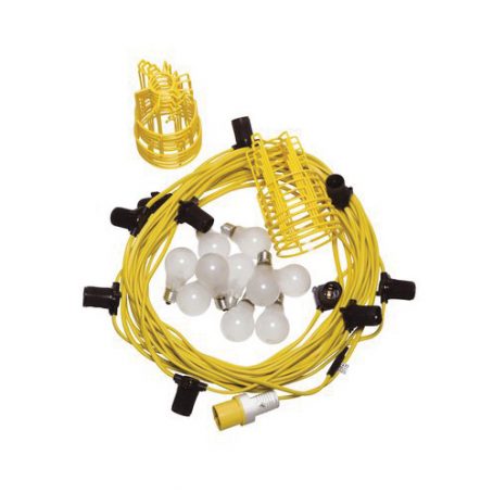 Yellow Festoon Lights