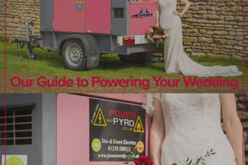 Our guide to powering your wedding